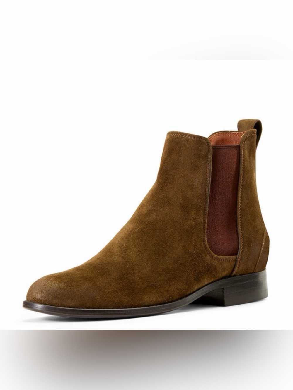 Ariat Moss Burgundy Suede Chelsea Boot